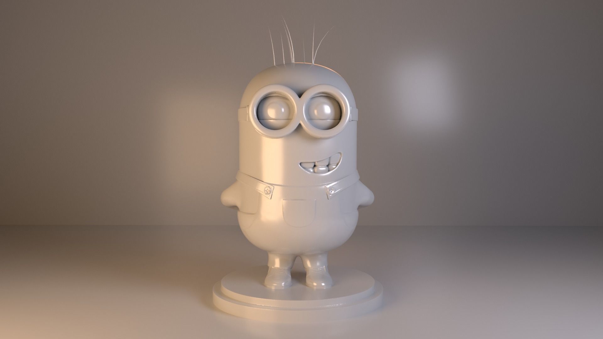 Minion for 3D printing from Despicable me 3D print model_1