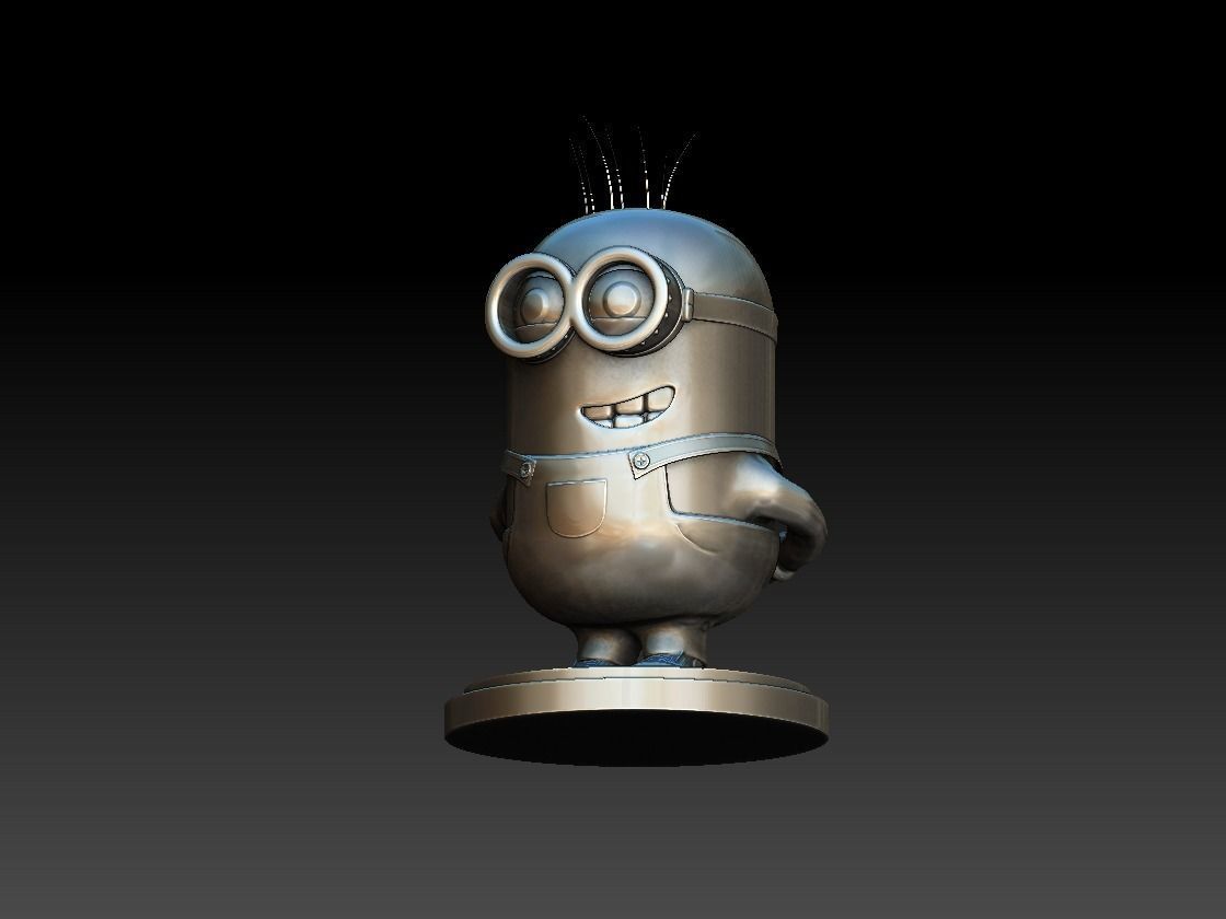 Minion for 3D printing from Despicable me 3D print model_7