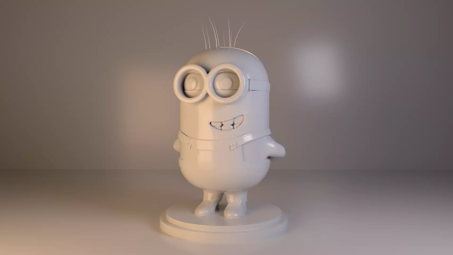 Minion for 3D printing from Despicable me 3D print model_0
