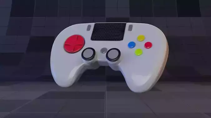 Abstract  Colorful Gamepad
