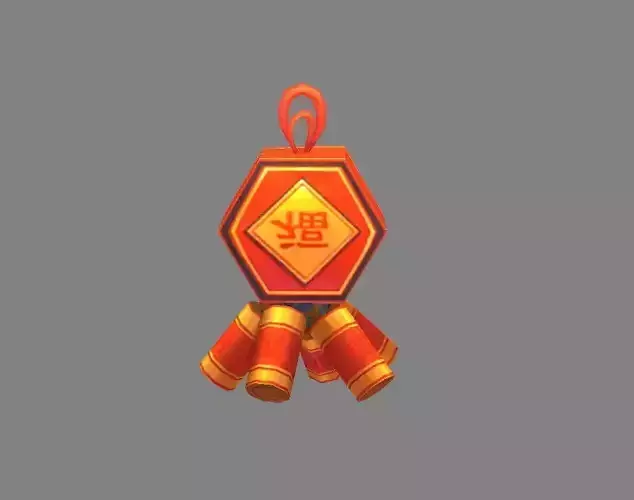Cartoon Firecracker - Spring Festival 
