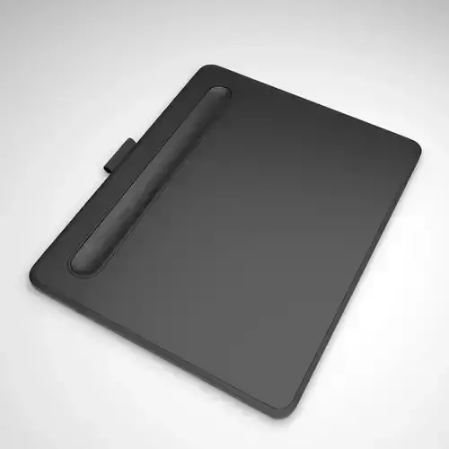 Graphics tablet 3D model
