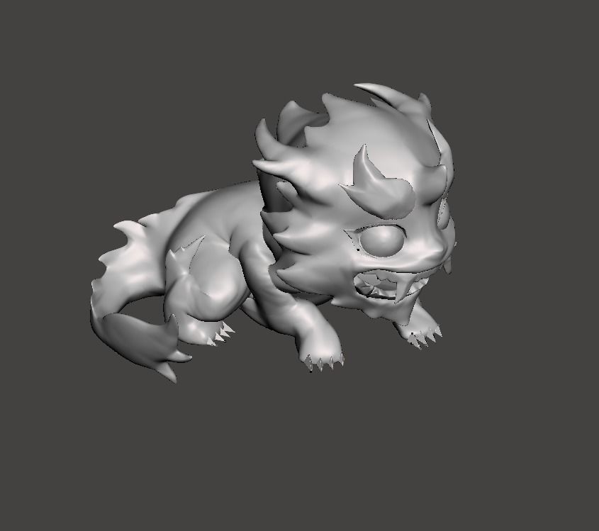 Lunar Beast Viego 3D Model 3D print model_2