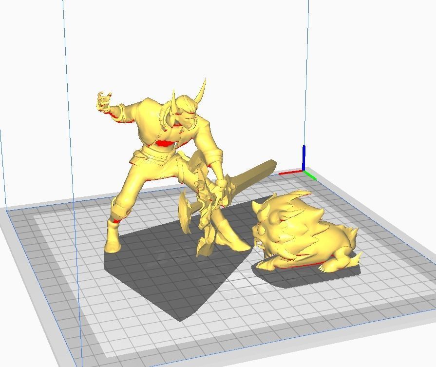 Lunar Beast Viego 3D Model 3D print model_1