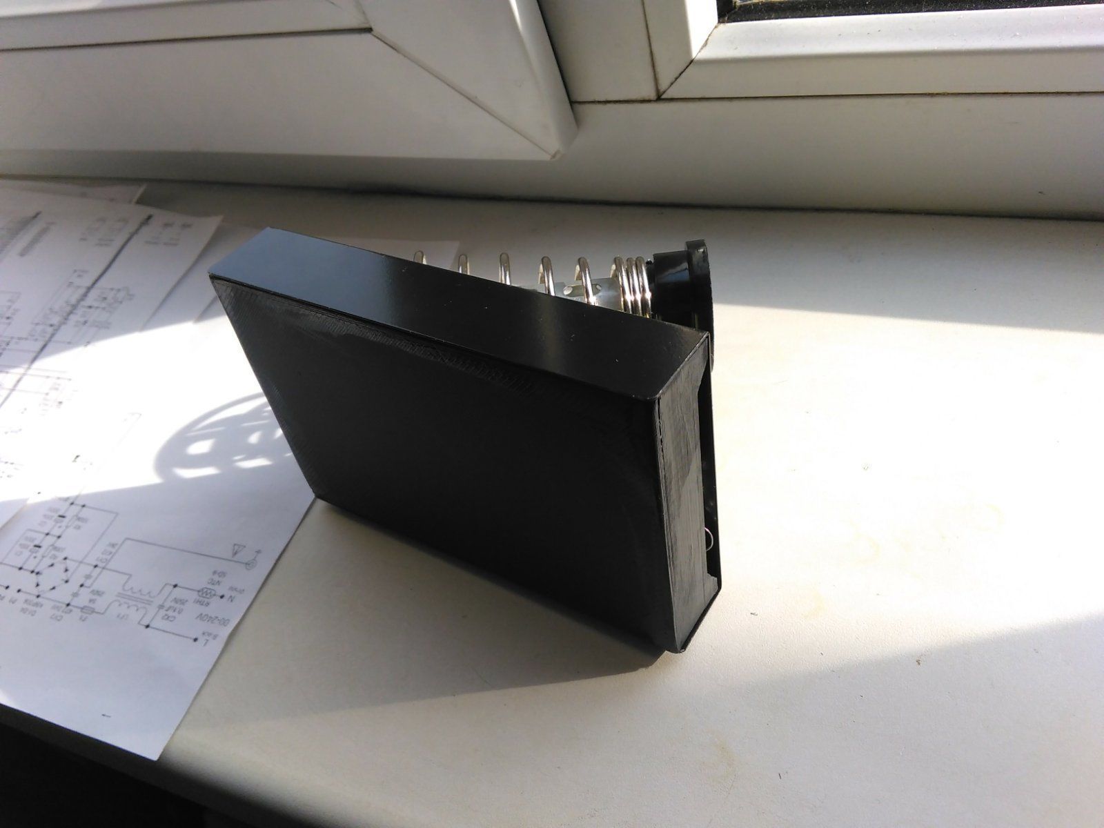 Soldering iron holder box 3D print model_3