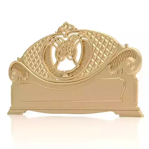 Bed Ornament Frame 6 - For CNC and Interior