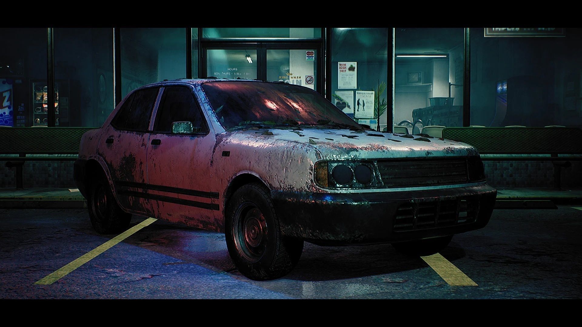 Procedural Vehicles - Sedan UE4 UE5 Low-poly 3D model_18