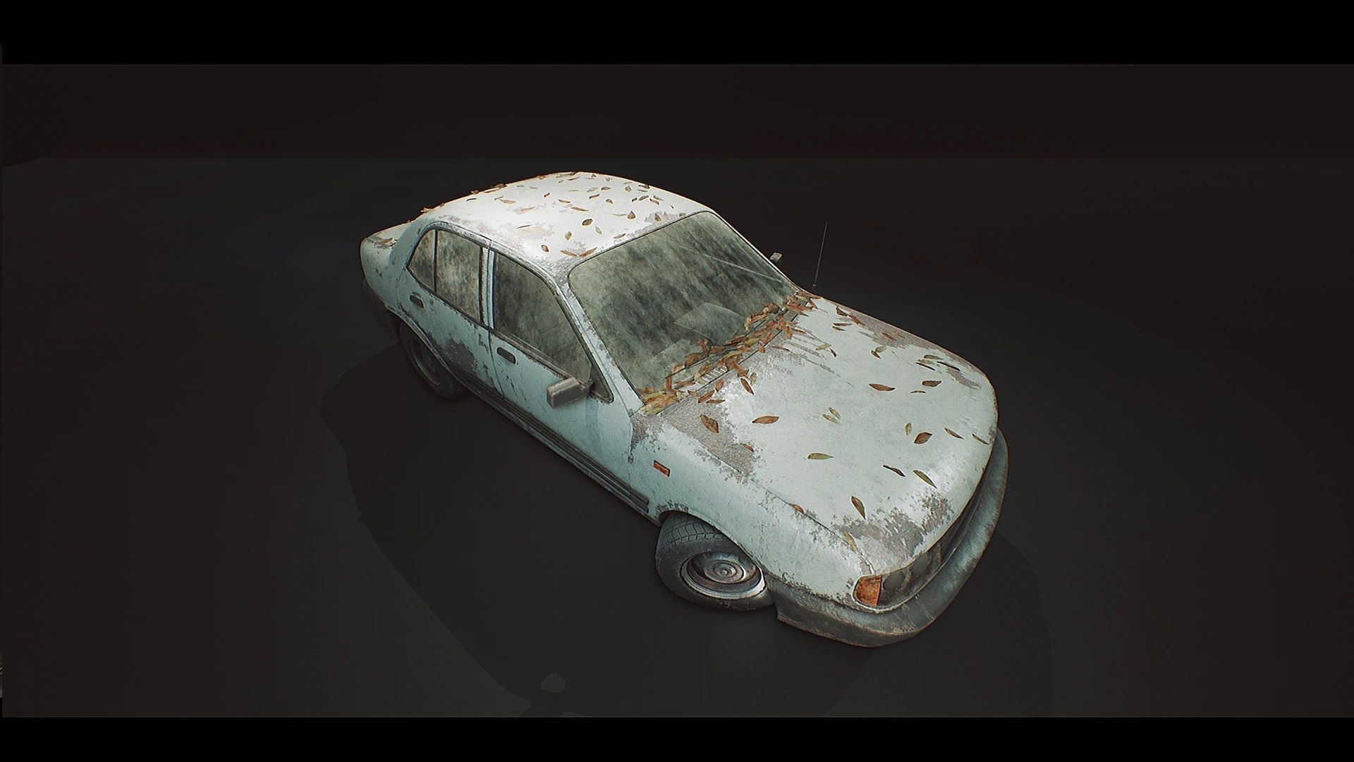 Procedural Vehicles - Sedan UE4 UE5 Low-poly 3D model_26