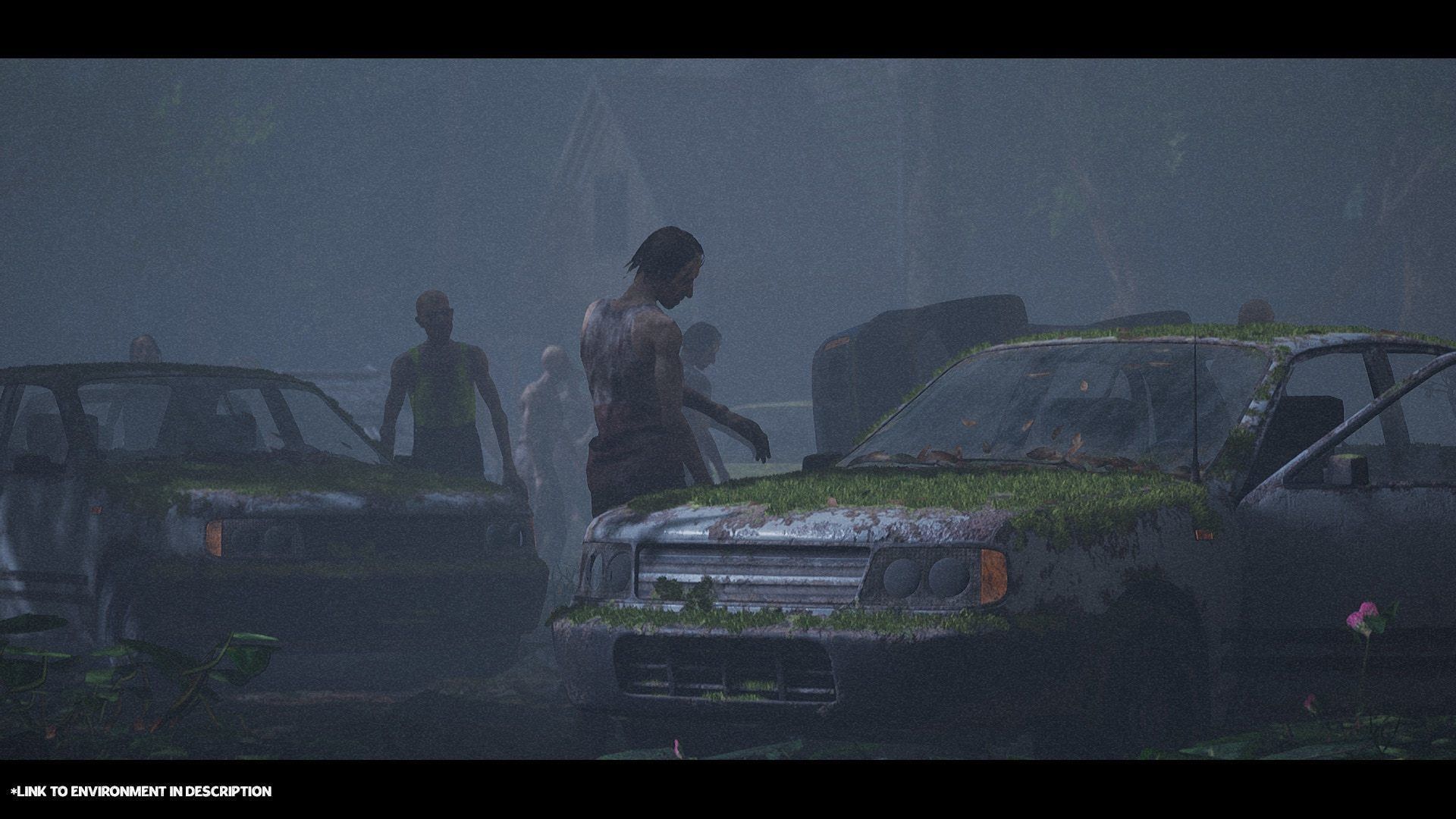 Procedural Vehicles - Sedan UE4 UE5 Low-poly 3D model_21