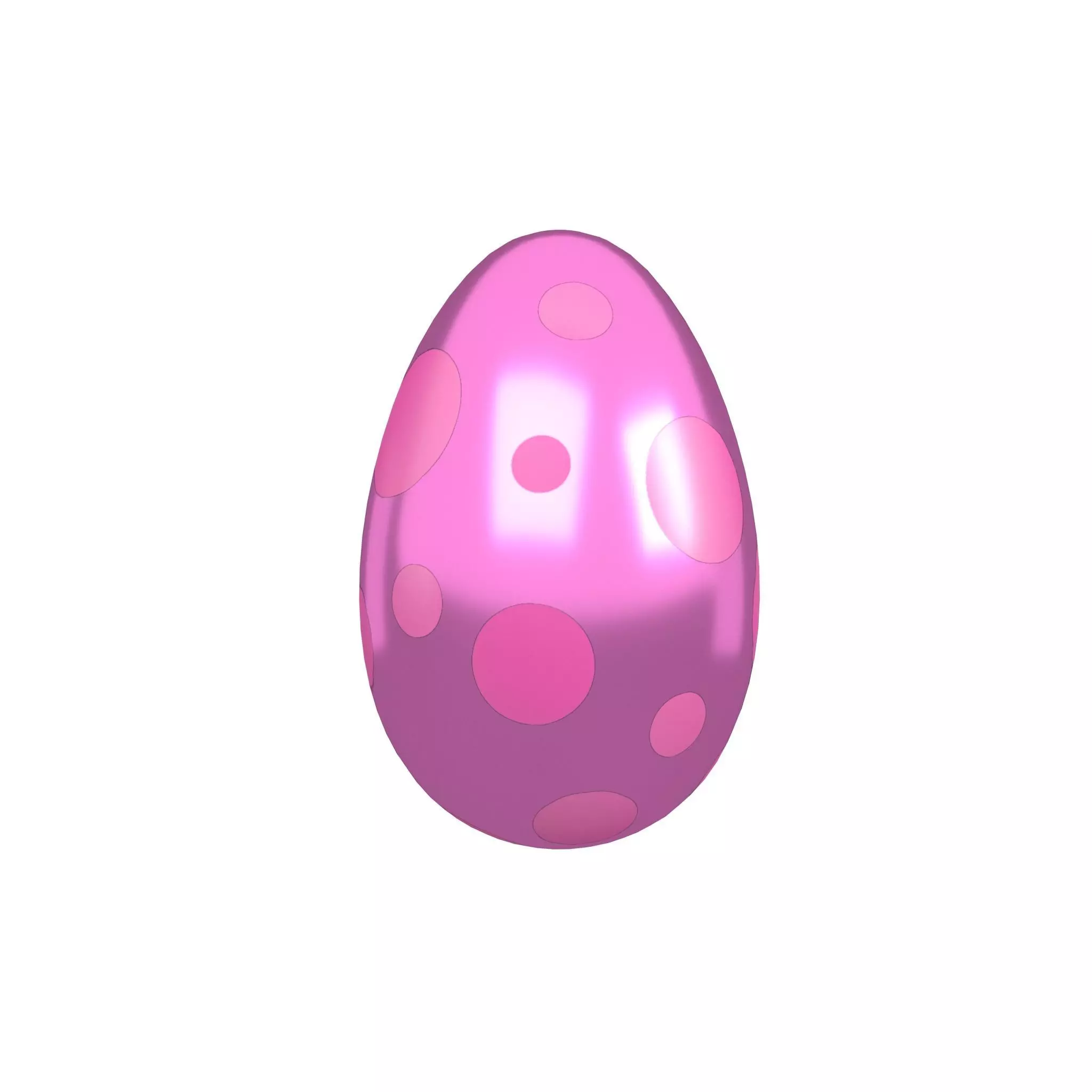Dinosaur Egg v2 002 Low-poly 3D model_0