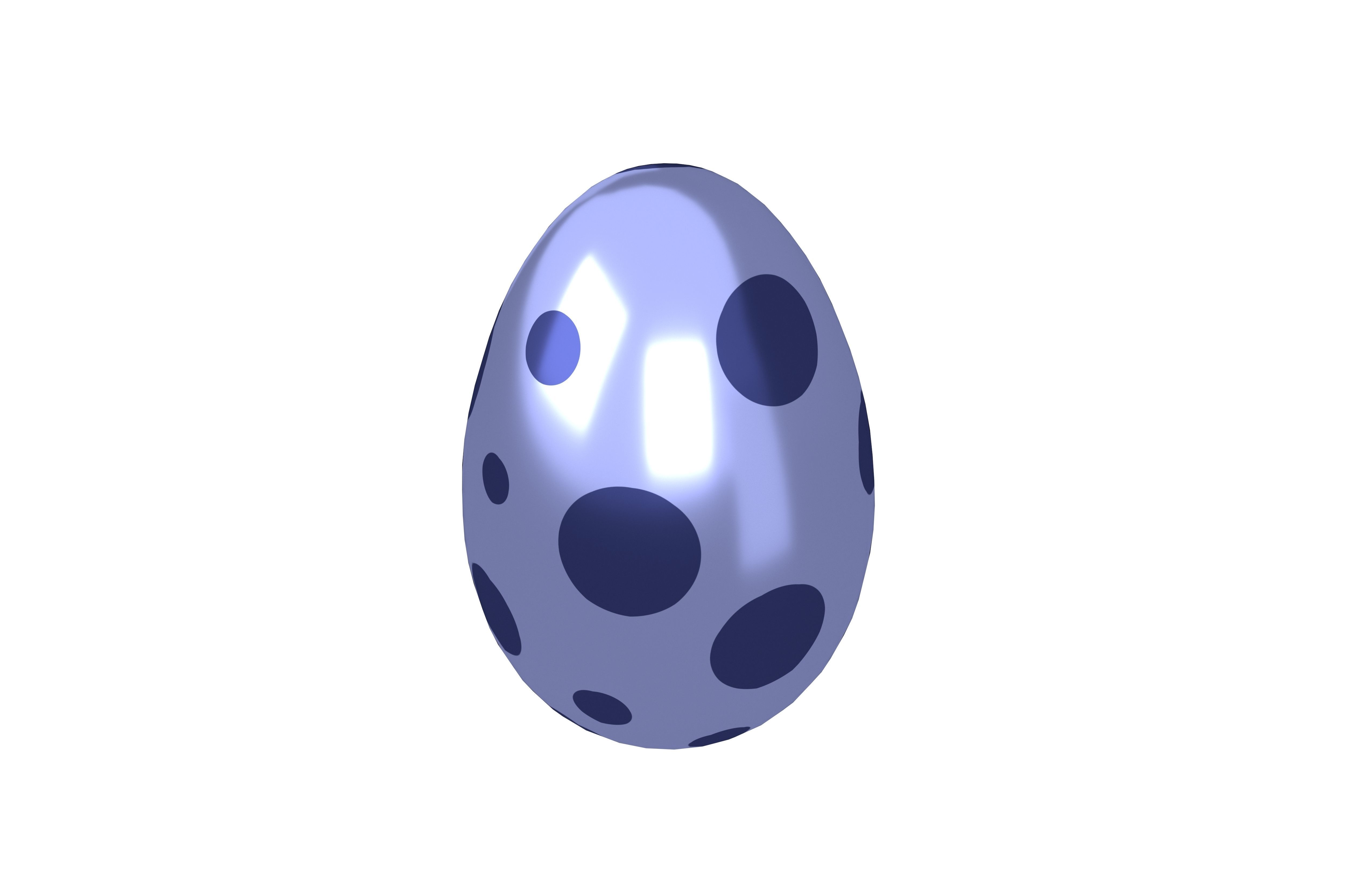 Dinosaur Egg v2 004 Low-poly 3D model_2