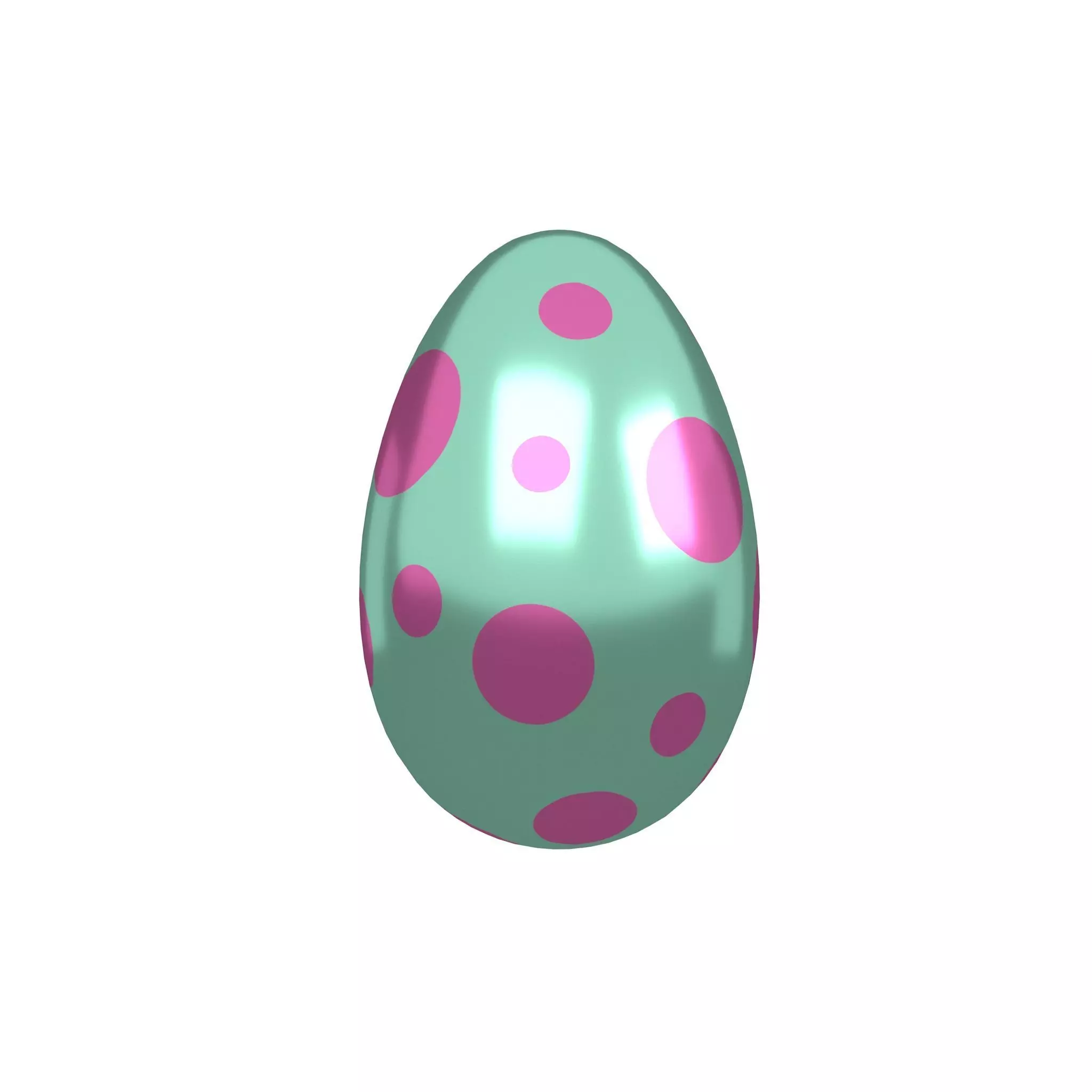 Dinosaur Egg v2 005 Low-poly 3D model_0