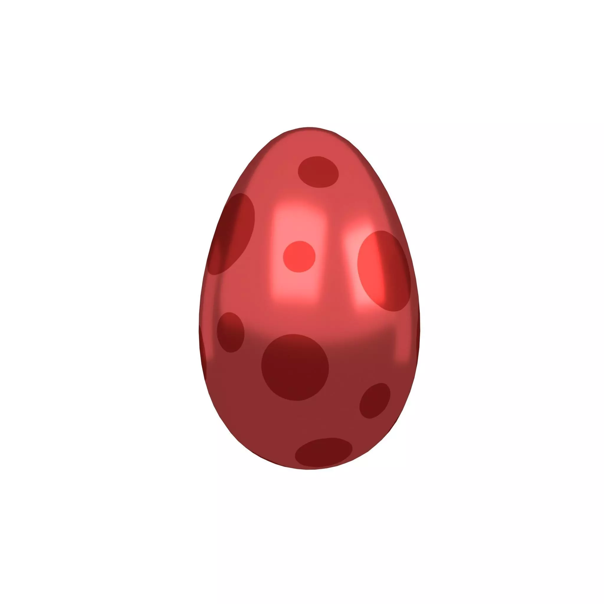 Dinosaur Egg v2 007 Low-poly 3D model_0