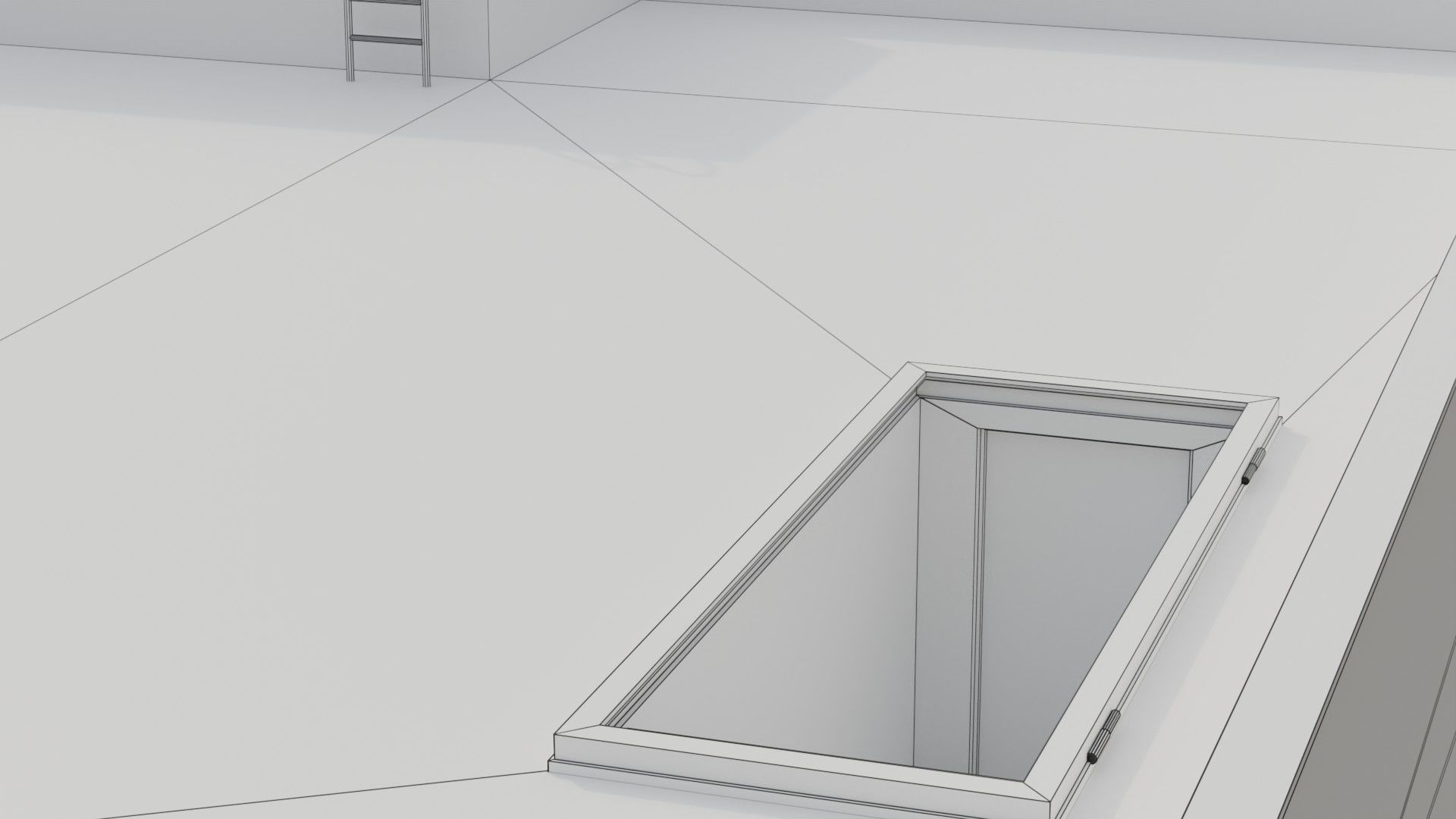 Building 5A Low-poly 3D model_12