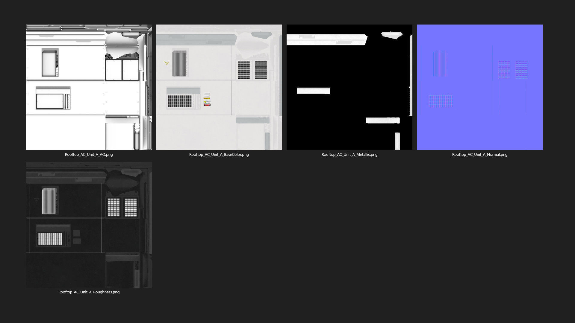 Building 5A Low-poly 3D model_18