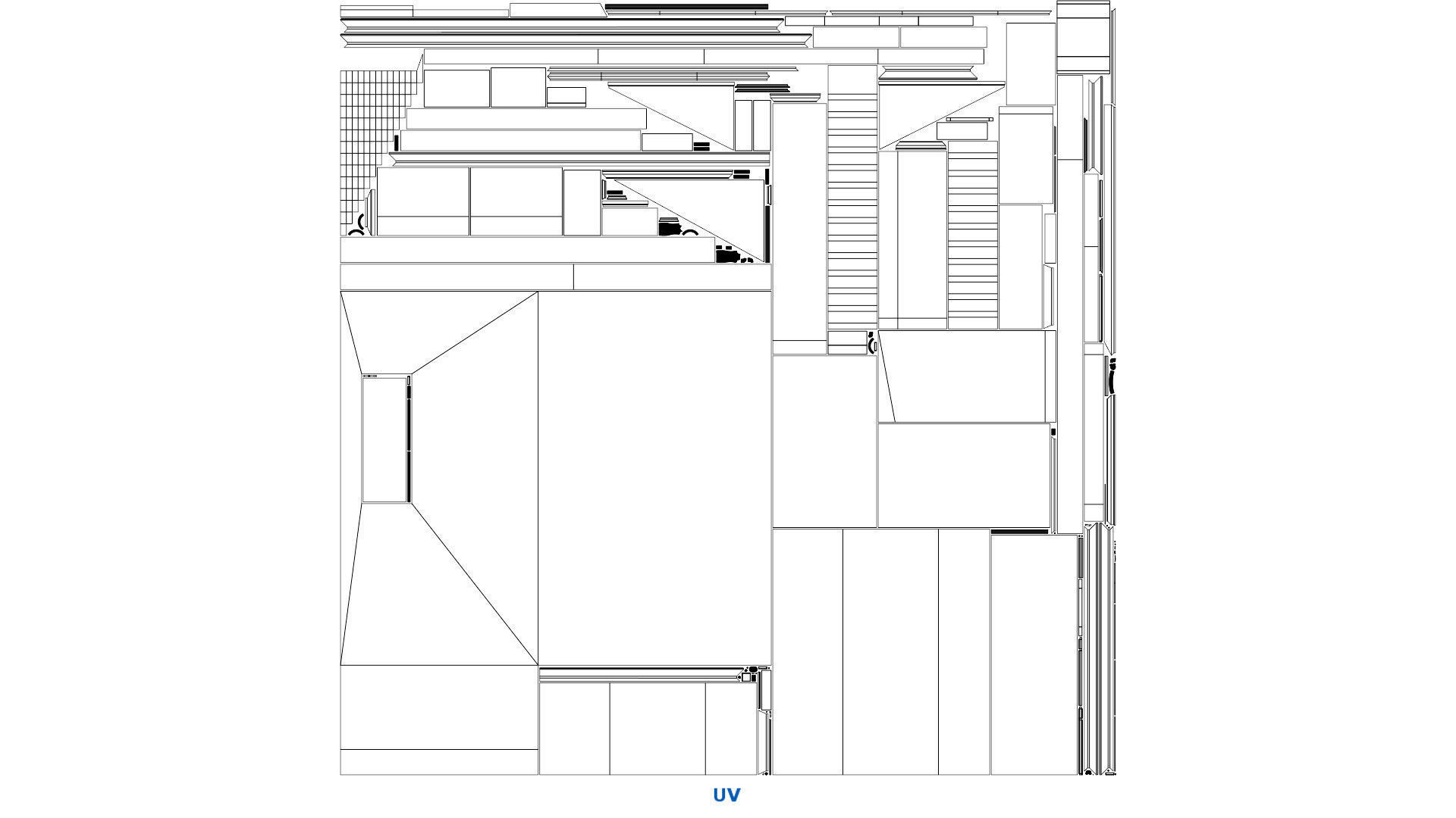 Building 5A Low-poly 3D model_15