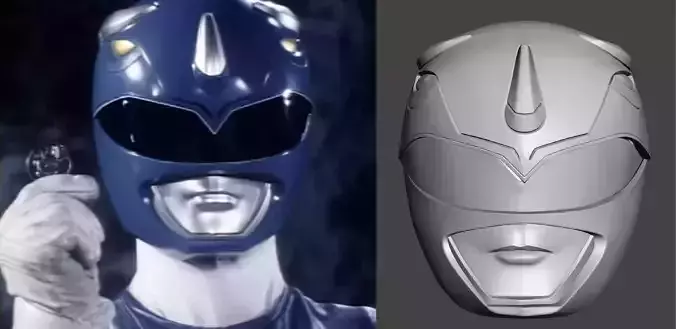 Blue Power Ranger Helmet