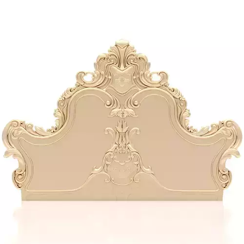 Bed Ornament Frame 1 - For CNC and Interior