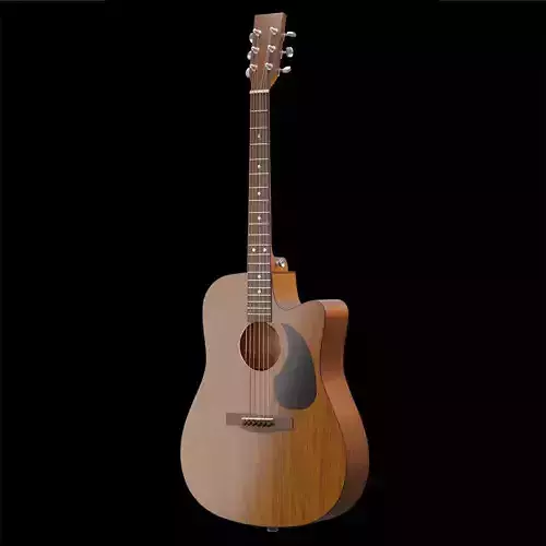 Guitar realistic Model acoustic