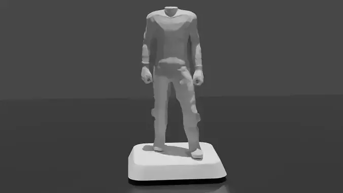 Motorcyclist Biker Suit 3D Print Model 3D print model