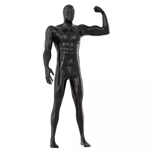 Male abstract sports mannequin 112