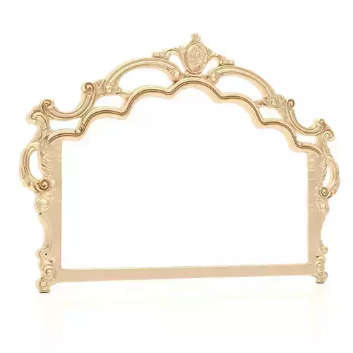 Bed Ornament Frame 8 - For CNC and Interior