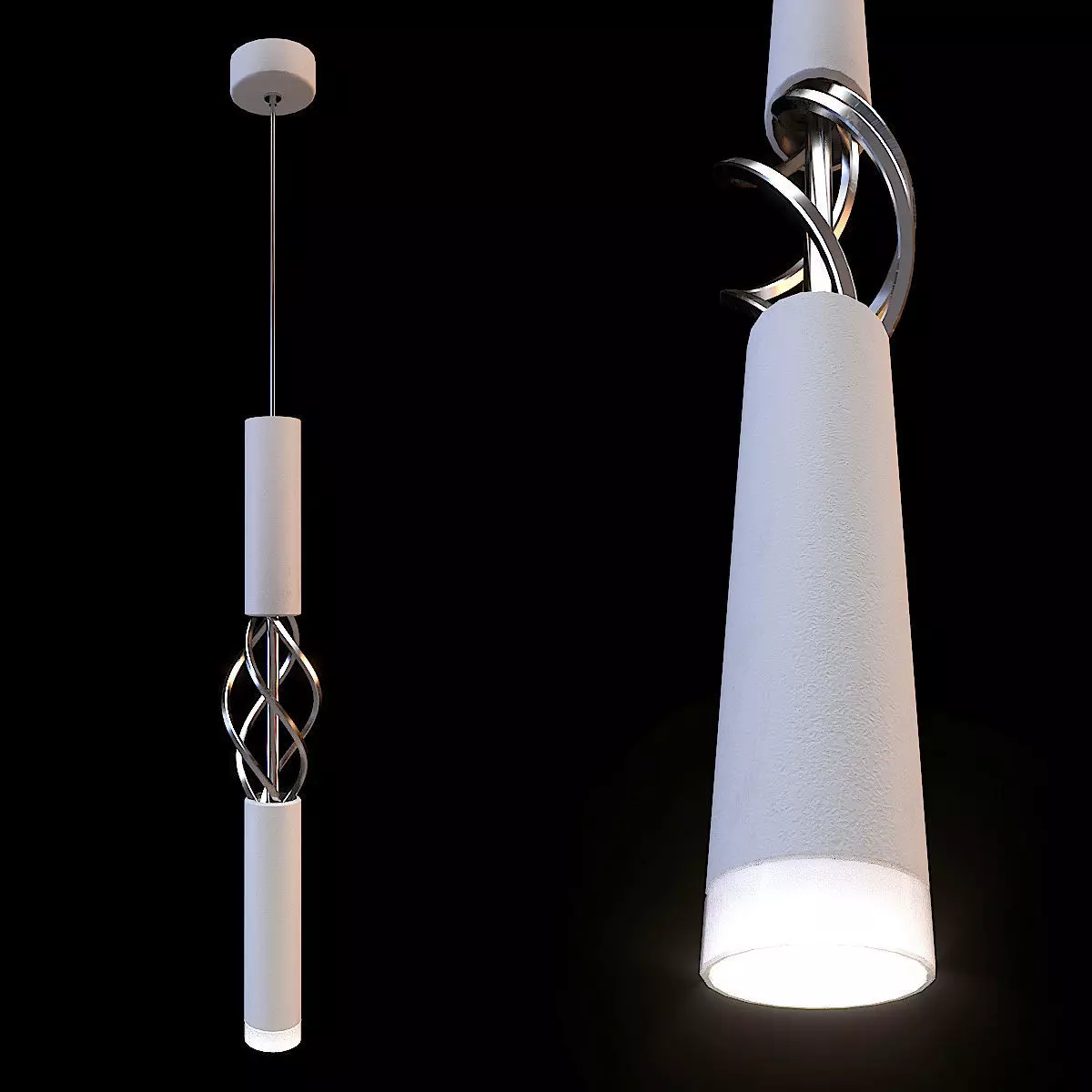 Lamp Eurosvet LANCE Low-poly 3D model