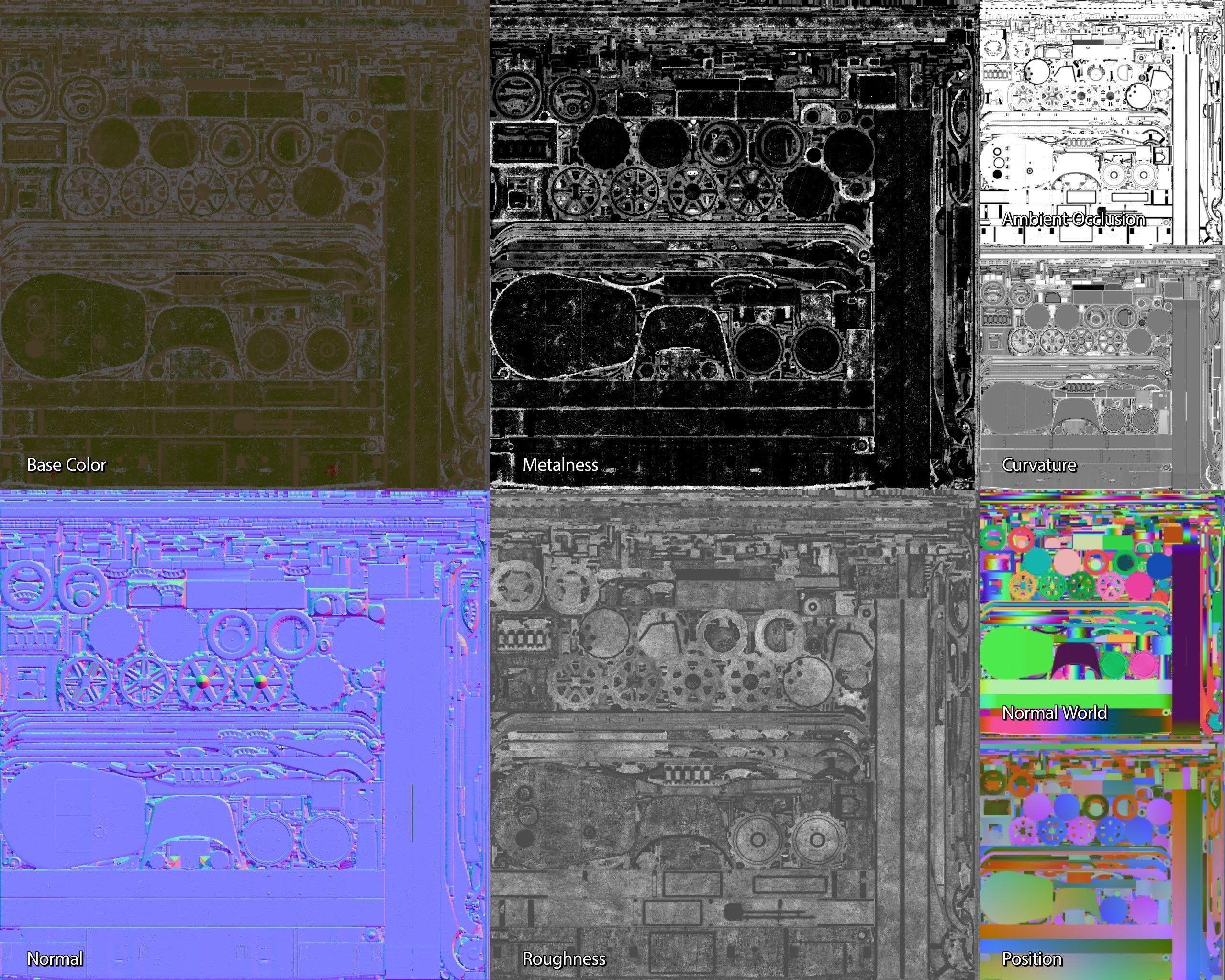 Low Poly Soviet Light Tank T-26RT Low-poly 3D model_34