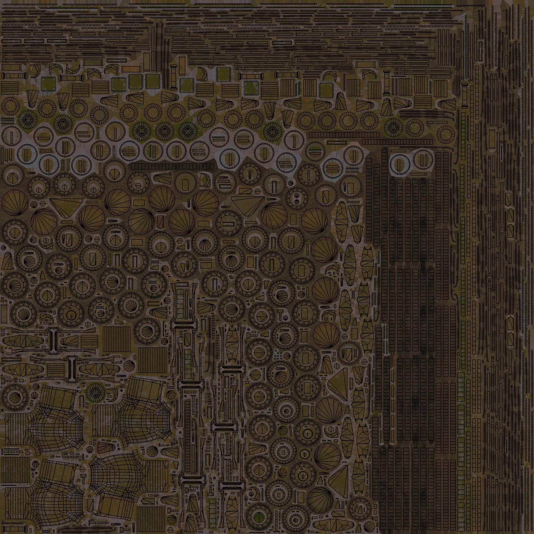 Low Poly Soviet Light Tank T-26RT Low-poly 3D model_32