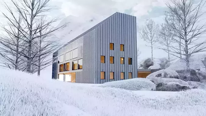 House Chalet Alps - Modern Cottage