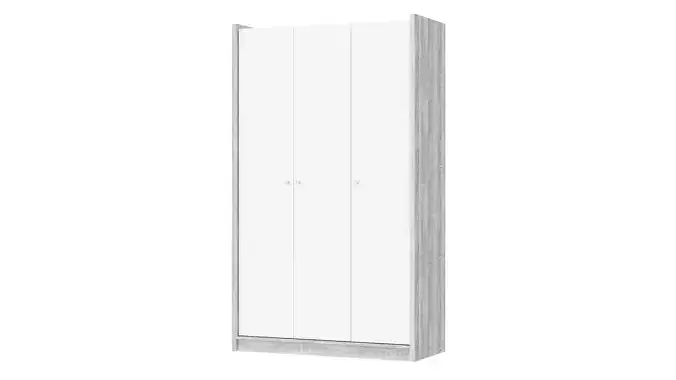 3-Door Modern Wardrobe