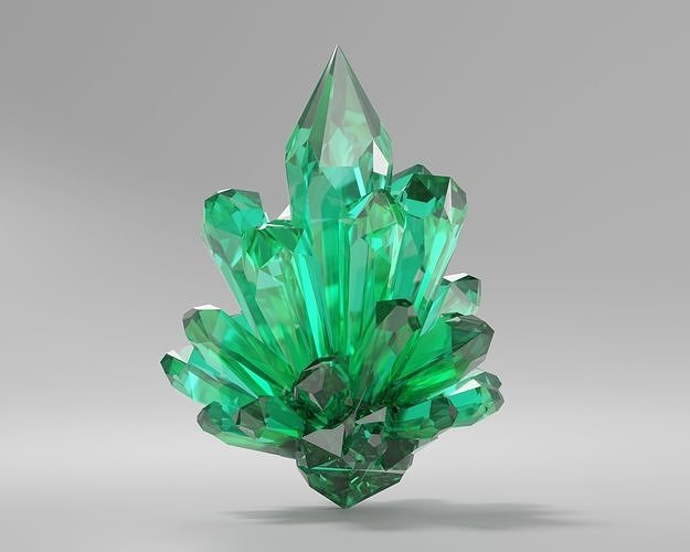 Crystal Gem  3D Model 3D model