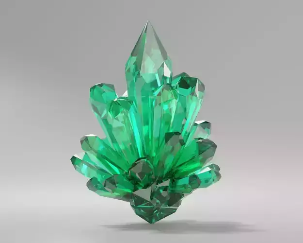 Crystal Gem  3D Model