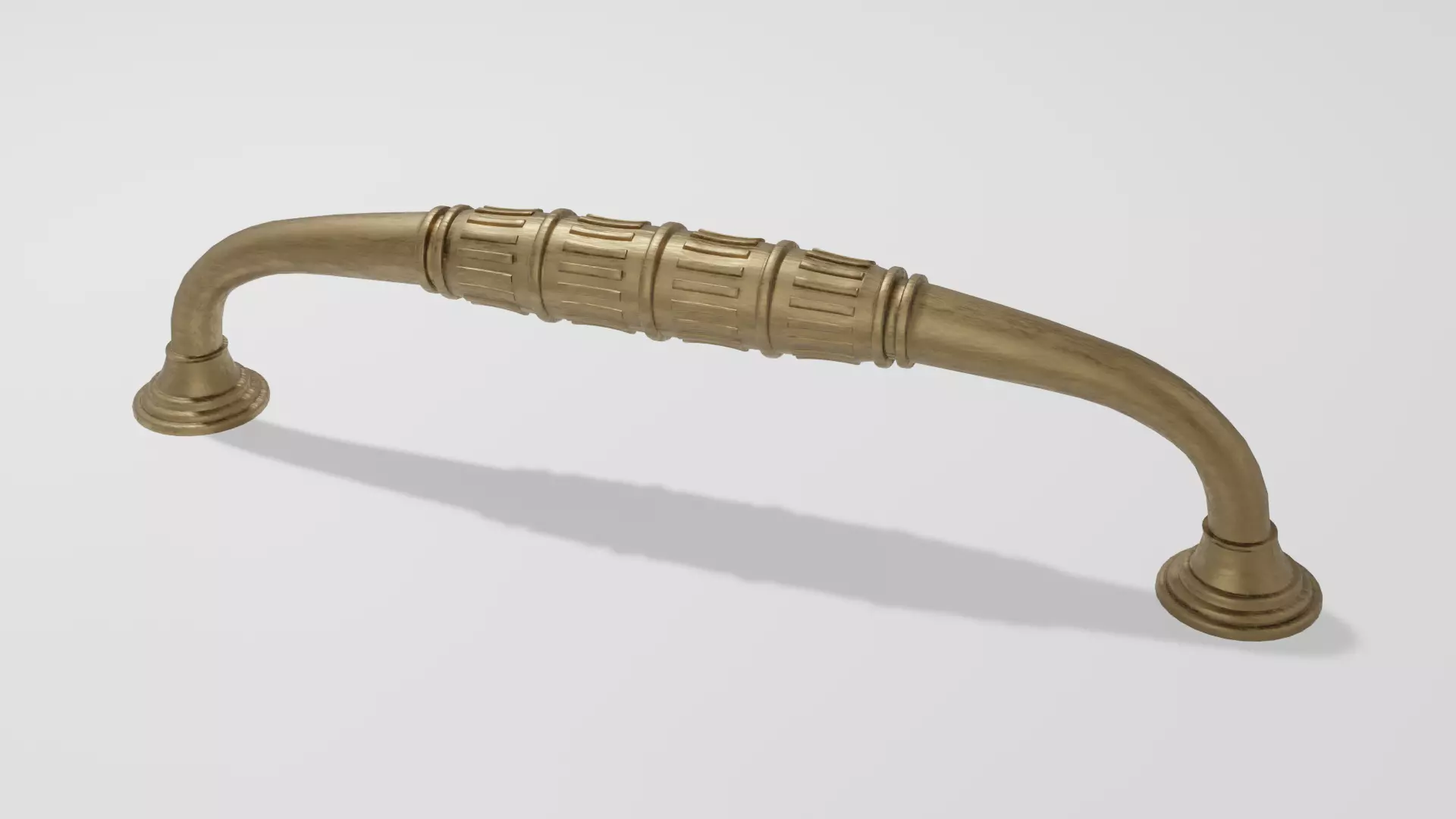 Bronze Furniture Handle 3D model_0