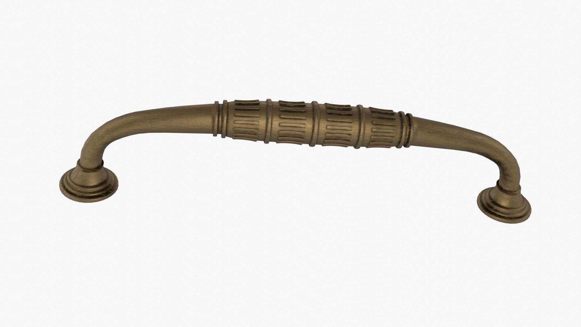 Bronze Furniture Handle 3D model_5