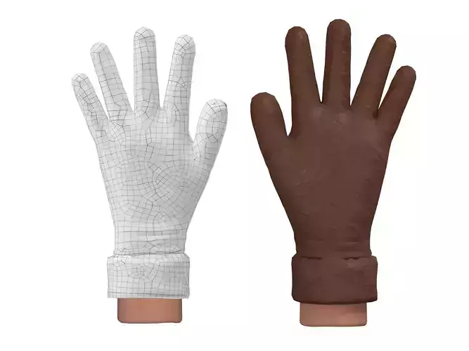 leather gloves 