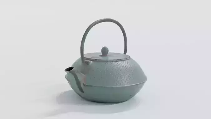 Japanese Teapot 3 3D model