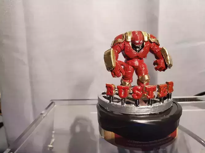 this is a hulk buster with ark base and buster on the base 