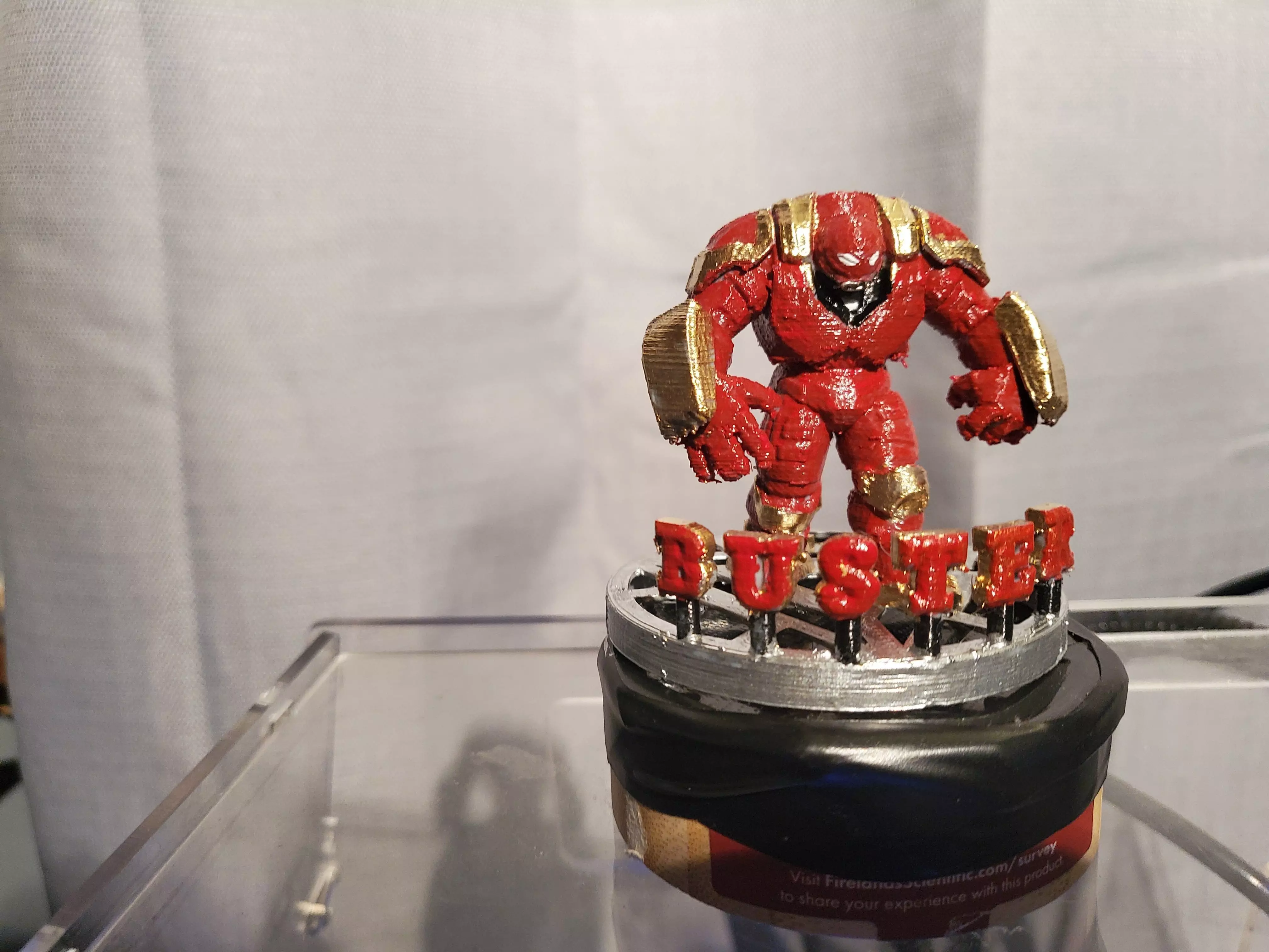 this is a hulk buster with ark base and buster on the base  3D print model_0