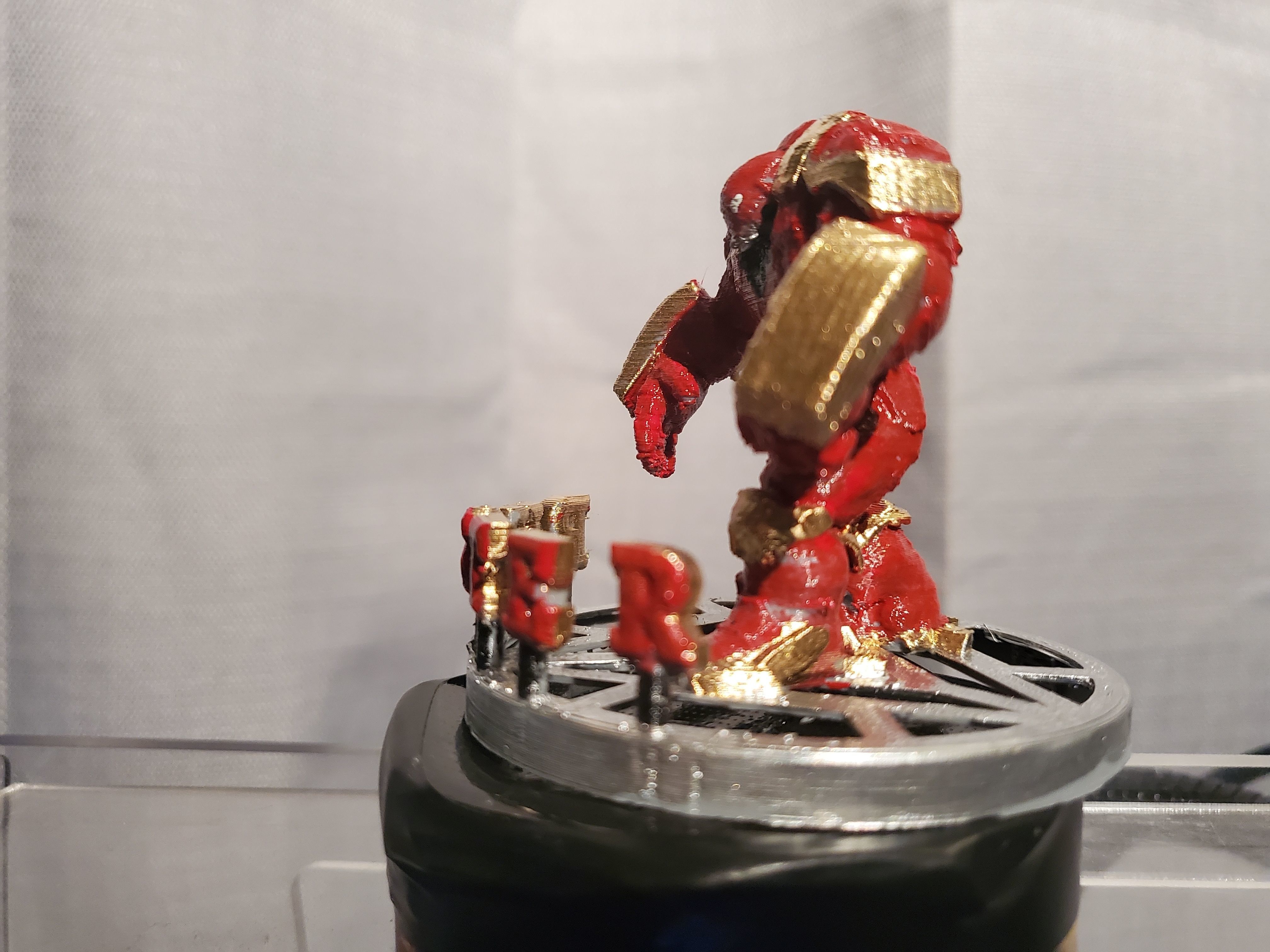 this is a hulk buster with ark base and buster on the base  3D print model_10