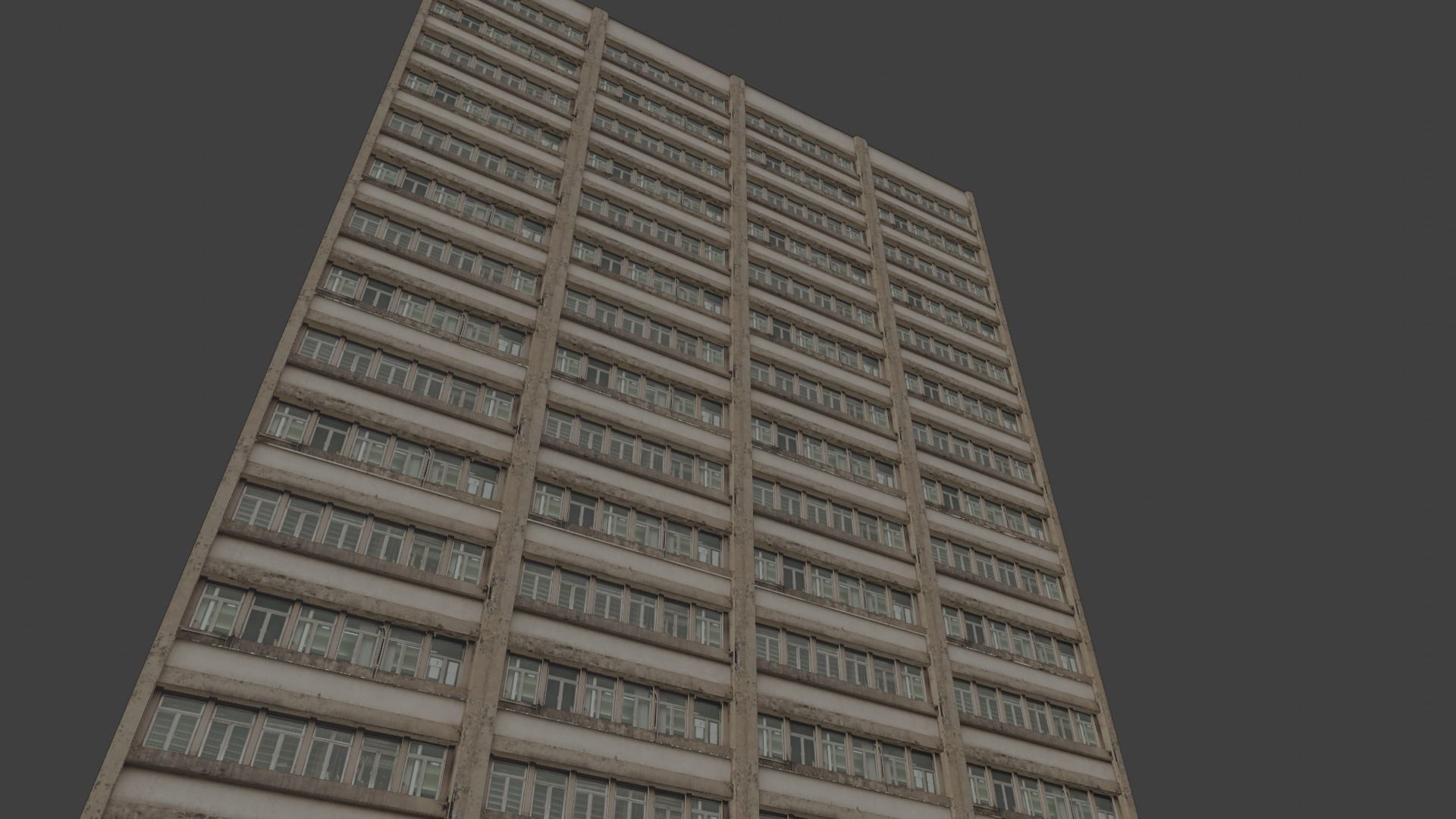 3d realistic old building 3D model_6