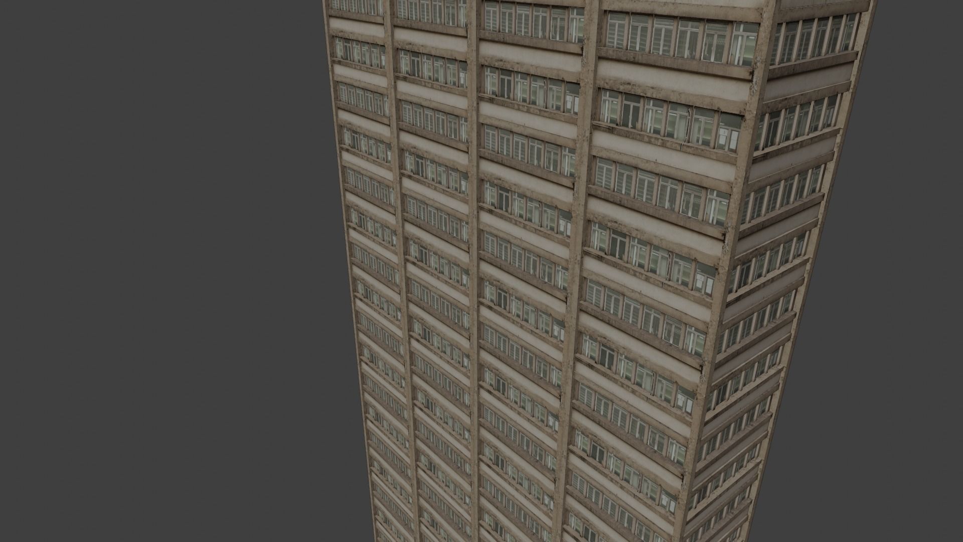 3d realistic old building 3D model_10