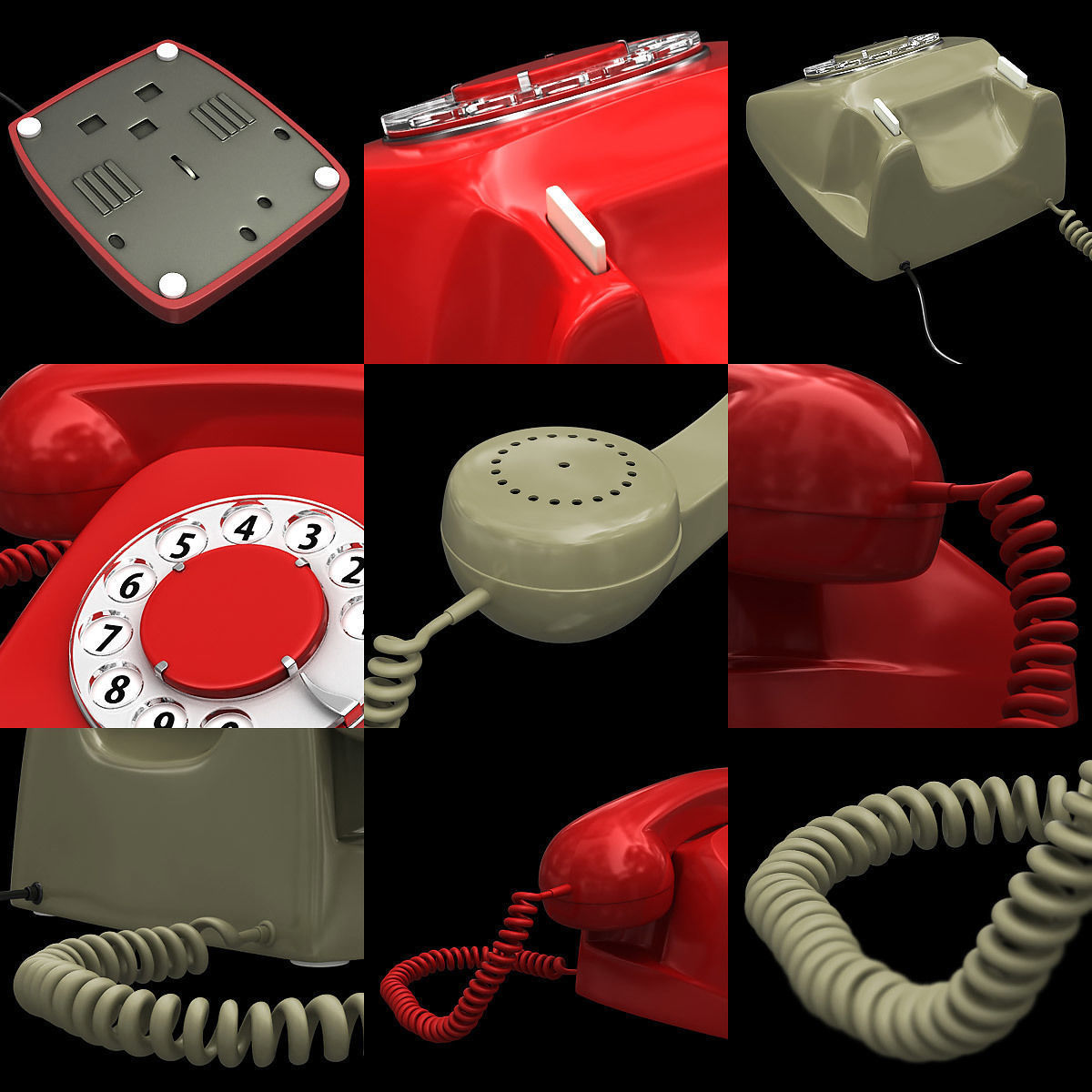 Retro Mega Pack Collection 3D model_46