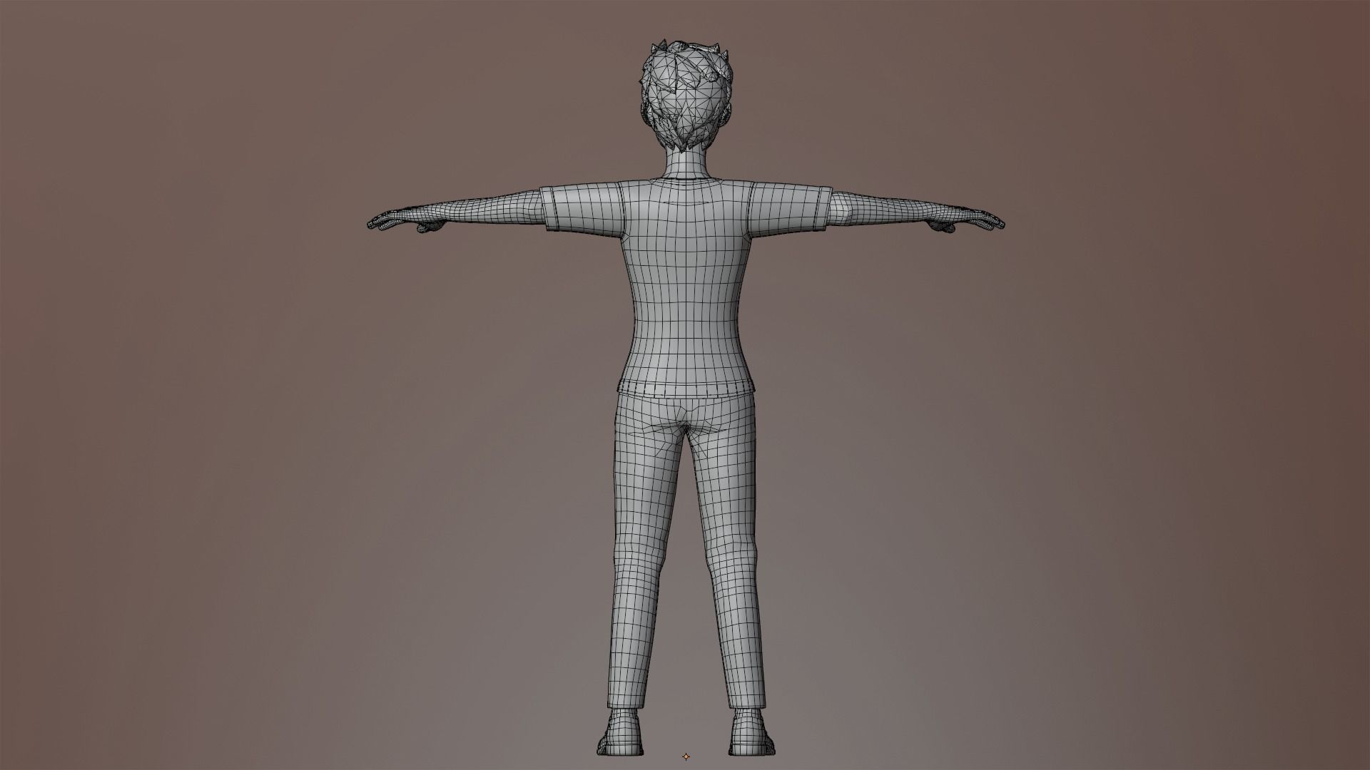 Max Cartoon Character Low-poly 3D model_19