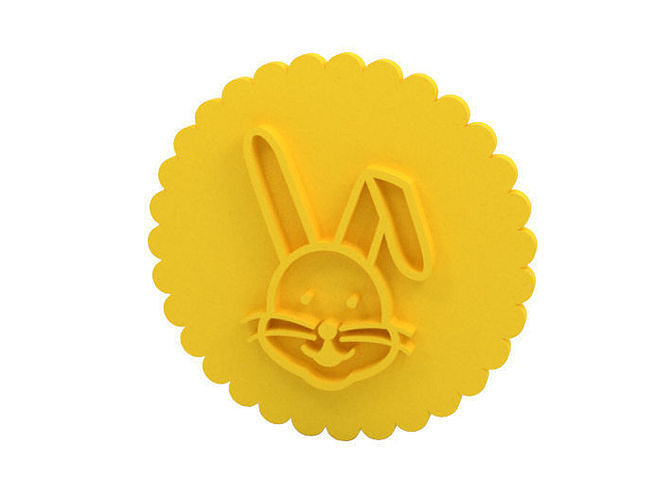 Cookie stamp 3D print model