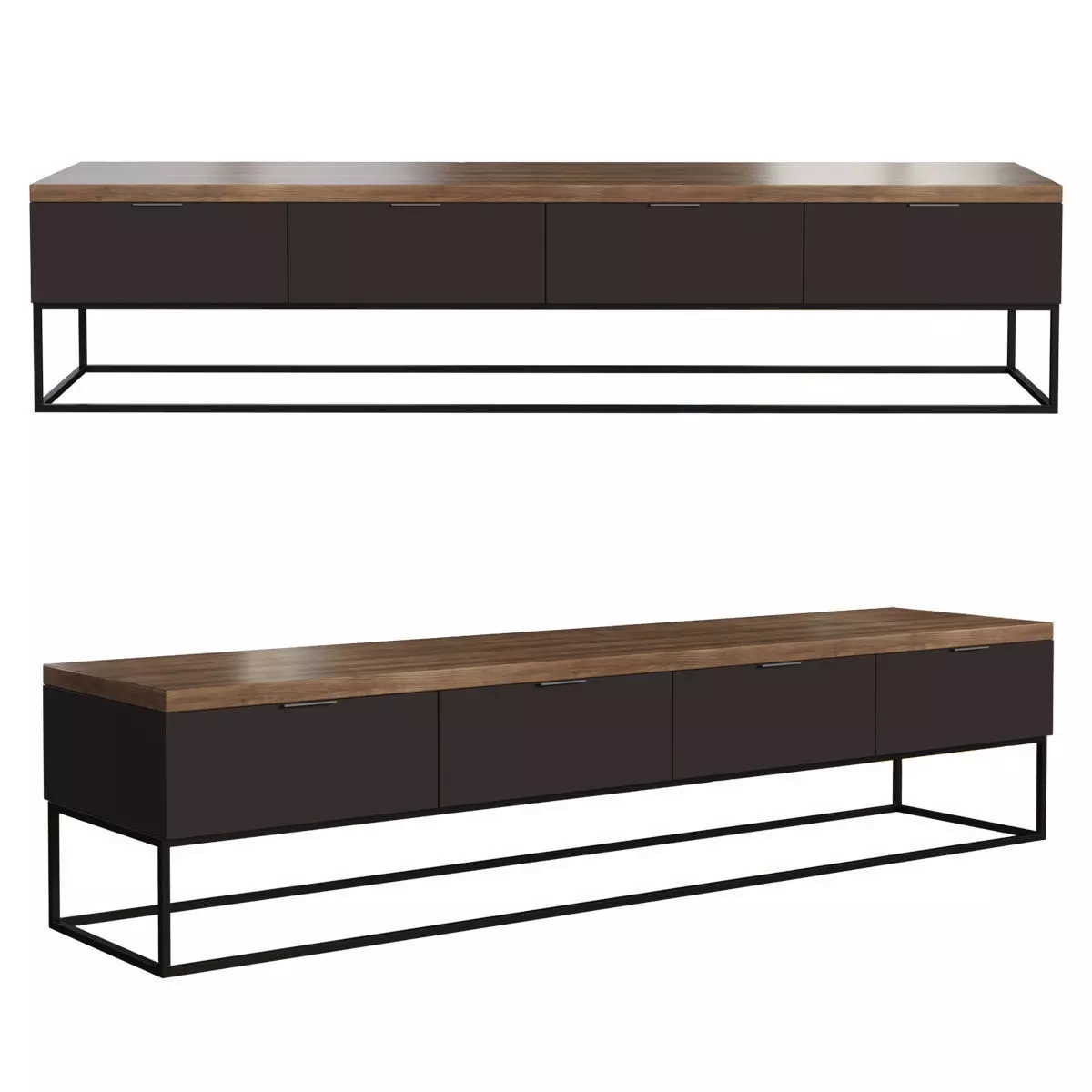 Lehome D101 TV Stand 3D model_0