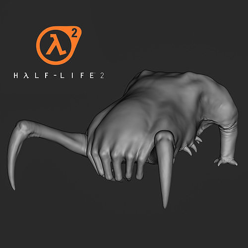 Headcrab - Half-Life 2 3D print model