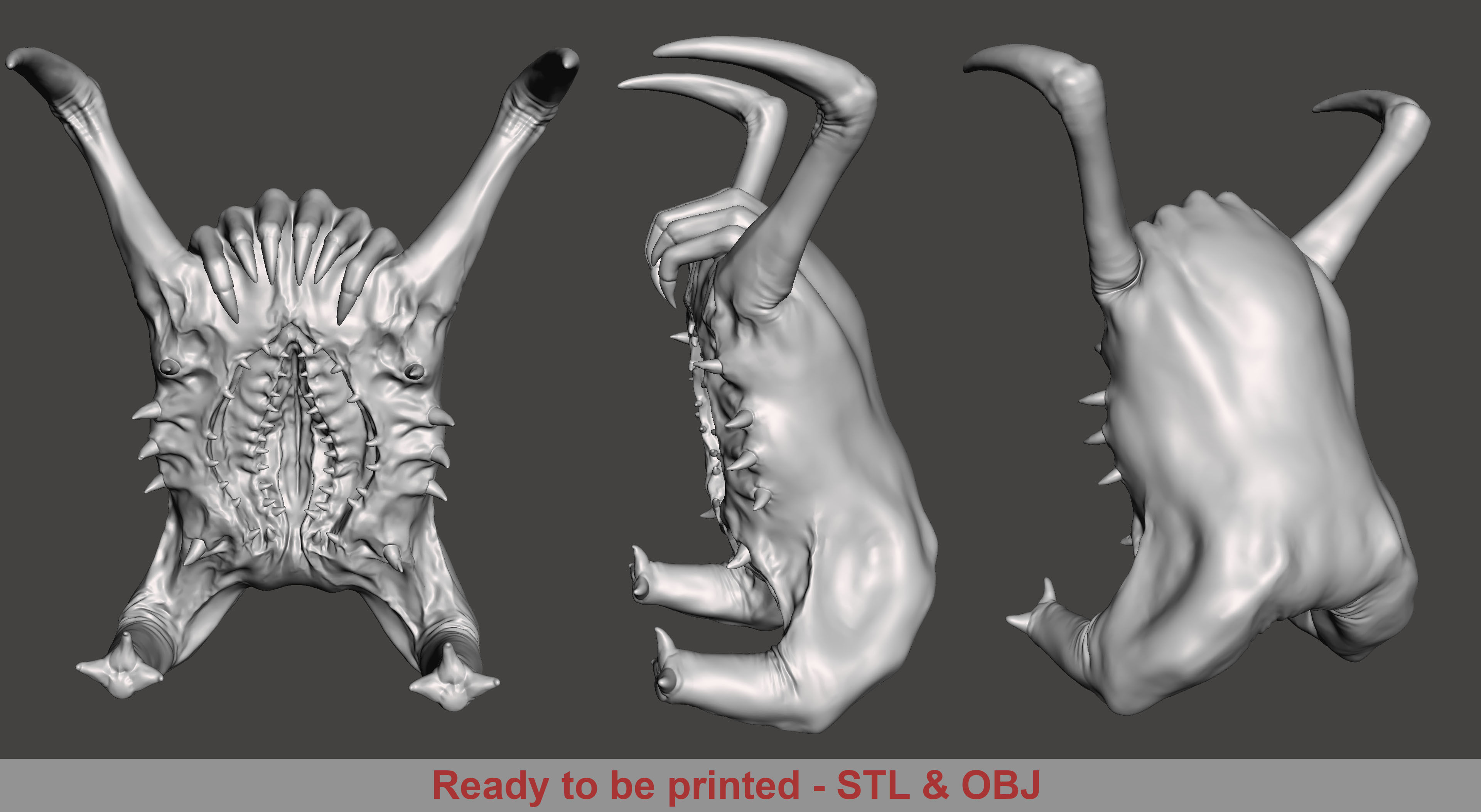 Headcrab - Half-Life 2 3D print model_1