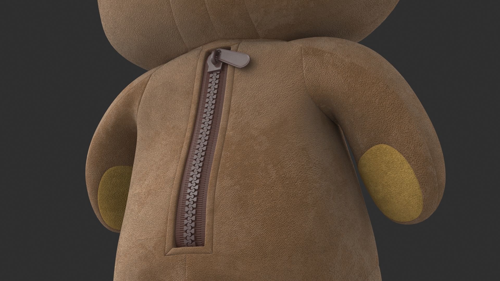 Rilakkuma Plush soft toy doll  3D model_8