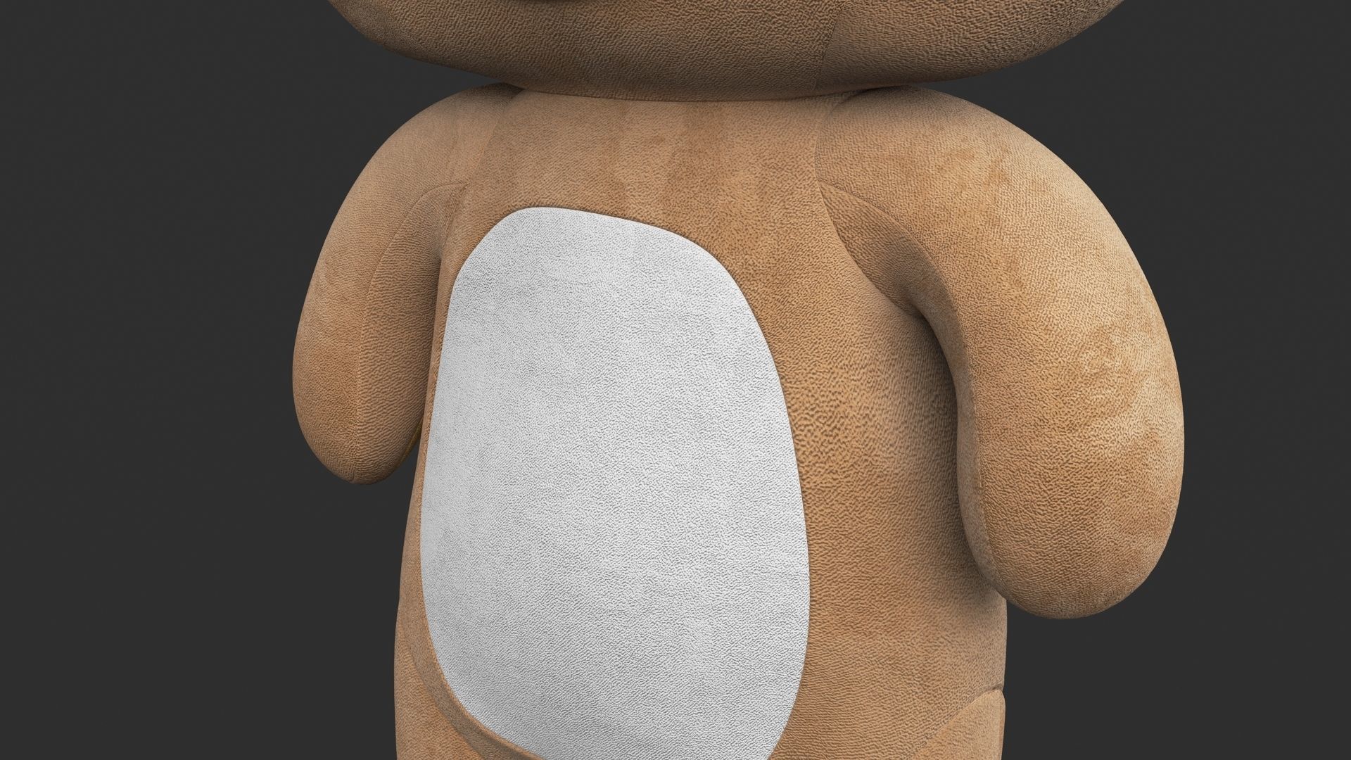 Rilakkuma Plush soft toy doll  3D model_5